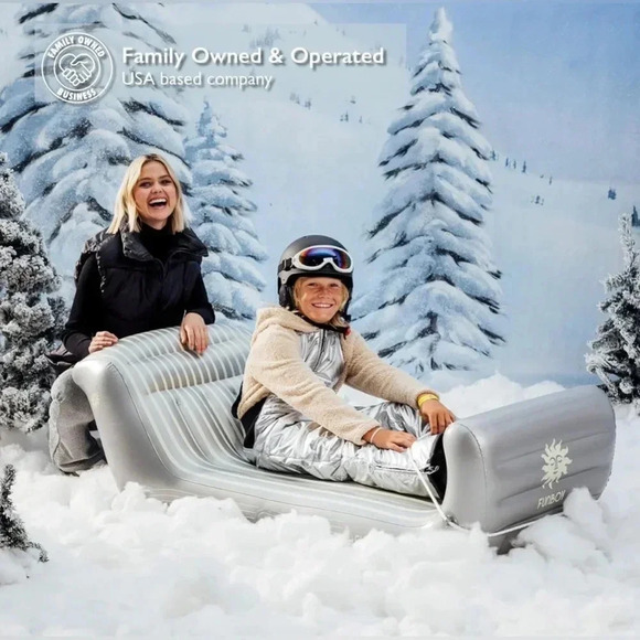 Brand new FUNBOY Inflatable Alpine Mountain Sleigh Still in box - Picture 7 of 9